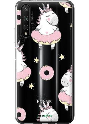 Чехол на huawei honor 20 единорожки "4659u-1697-10746"