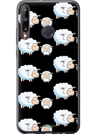 Чехол на huawei p40 lite e овечки1 "4637u-1875-10746"
