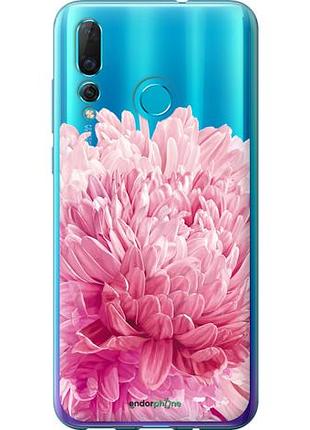 Чехол на huawei nova 4 хризантема "4666u-1632-10746"