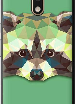 Чехол на motorola moto g4 енот "1217u-511-10746"