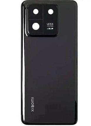 Задняя крышка xiaomi 13, с стеклом камеры, черный
