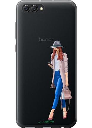 Чохол на huawei honor v10 / view 10 дівчина 1 "4751u-1579-10746"