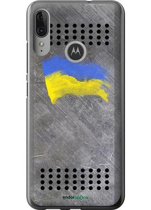 Чехол на motorola moto e6 plus щит 1 "985u-1780-10746"