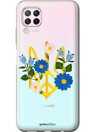 Чехол на huawei p40 lite герб v3 "5265u-1887-10746"
