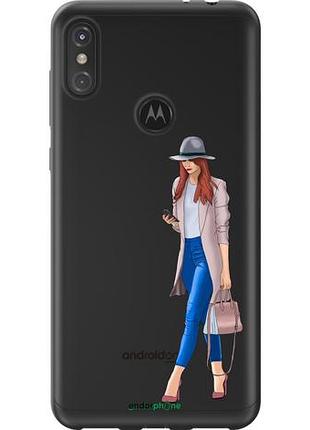 Чохол на motorola one power дівчина 1 "4751u-1588-10746"