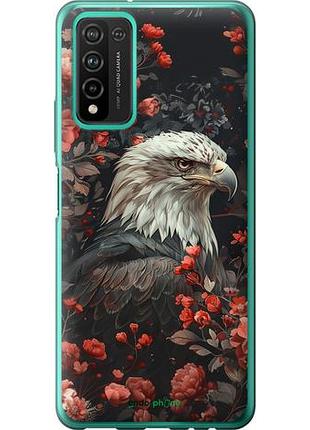 Чехол на huawei honor 10x lite цветочный страж "6102u-2198-10746"