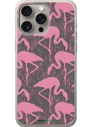 Чохол на iphone 15 pro max vintage-flamingos "4171u-3098-10746"