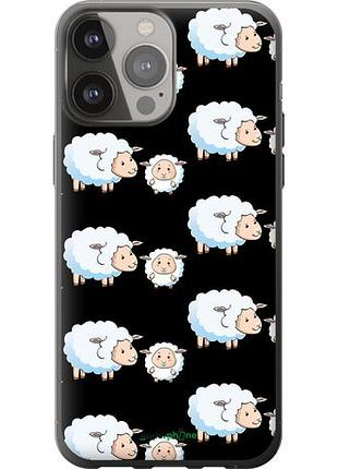 Чехол на iphone 13 pro max овечки1 "4637u-2371-10746"