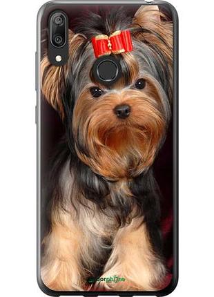 Чехол на huawei y7 2019 йоркширский терьер "929u-1638-10746"