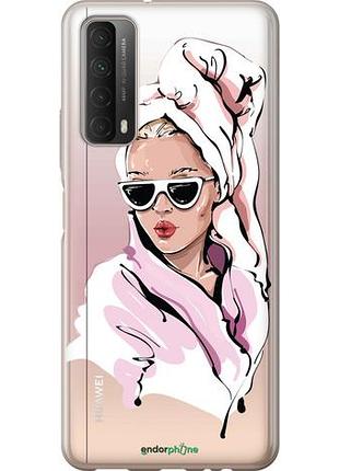 Чохол на huawei p smart 2021 дівчина в окулярах 2 "4714u-2100-10746"