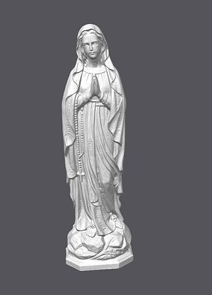 Статуэтка детализированная 3d модель дева мария