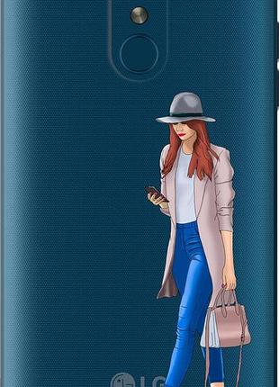Чохол на lg k8 2018 дівчина 1 "4751u-1384-10746"