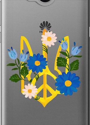 Чехол на huawei y5 2017 герб v3 "5265u-992-10746"
