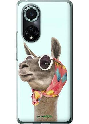 Чехол на huawei nova 9 pro модная лама "4479u-2503-10746"
