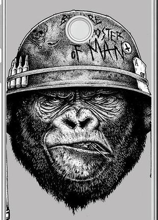 Чехол на huawei p8 lite (2017) military monkey "4177u-777-10746"