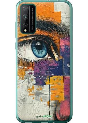 Чехол на huawei honor play 4t pro цветная фреска "6032u-1914-10746"
