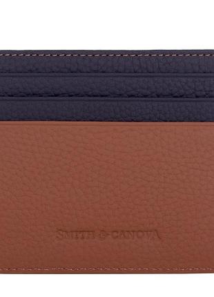 Картхолдер smith & canova 90014 (black-tan)