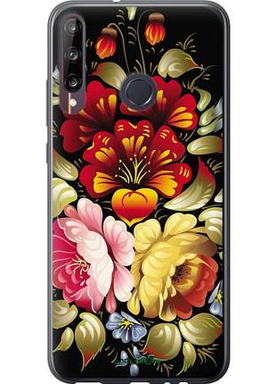 Чехол на huawei p40 lite e хохлома 6 "829u-1875-10746"