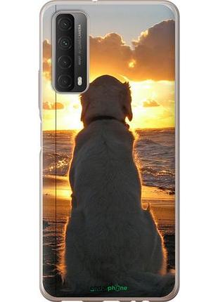 Чохол на huawei p smart 2021 захід і собака "3966u-2100-10746"