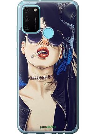 Чехол на huawei honor 9a девушка на стиле "4151u-1900-10746"