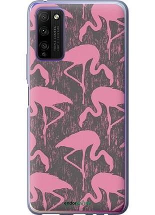 Чехол на huawei honor 30 lite vintage-flamingos "4171u-2074-10746"