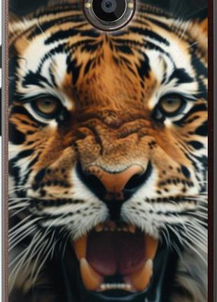 Чехол на motorola moto x2 тигровое величие "6080u-372-10746"
