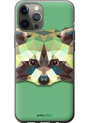 Чехол на iphone 12 pro max енот "1217u-2054-10746"