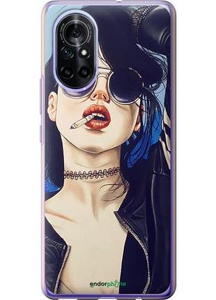 Чехол на huawei nova 8 девушка на стиле "4151u-2245-10746"