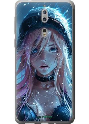 Чехол на nokia 8 аниме-дива под дождем "6120u-1115-10746"