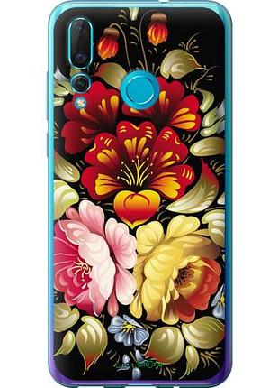 Чехол на huawei nova 4 хохлома 6 "829u-1632-10746"