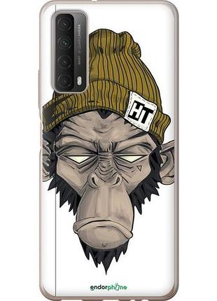 Чехол на huawei p smart 2021 обезьяна в шапке "4183u-2100-10746"