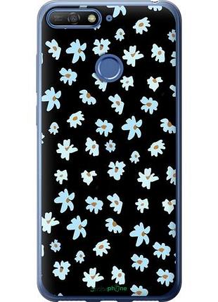 Чехол на huawei honor 7a pro цветочный "4900u-1440-10746"