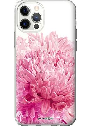Чехол на iphone 12 хризантема "4666u-2053-10746"