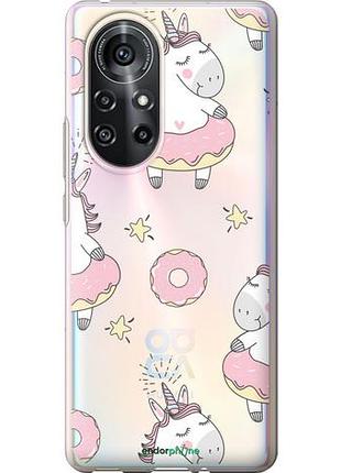 Чехол на huawei nova 8 pro единорожки "4659u-2246-10746"