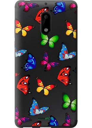 Чохол на nokia 6 барвисті метелики "4761u-898-10746"