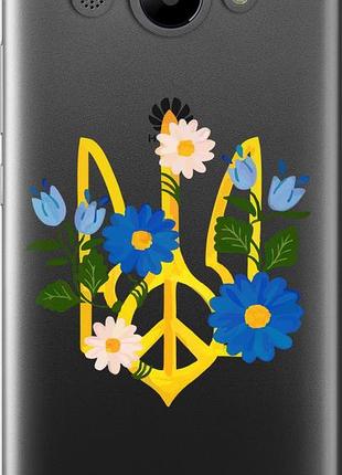 Чехол на huawei y3 2017 герб v3 "5265u-991-10746"