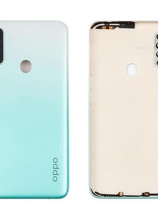 Крышка oppo a31 со стеклом камеры fantasy white