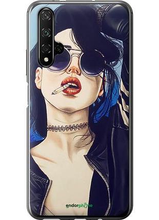 Чехол на huawei honor 20 девушка на стиле "4151u-1697-10746"