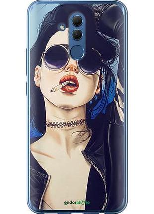 Чехол на huawei mate 20 lite девушка на стиле "4151u-1575-10746"