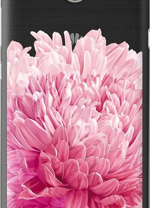 Чехол на huawei y5 ii хризантема "4666u-496-10746"