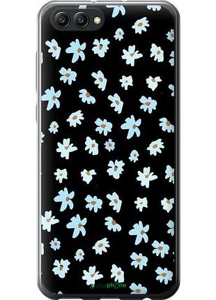 Чехол на huawei honor v10 / view 10 цветочный "4900u-1579-10746"