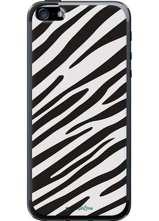 Чехол на iphone 5 классическая зебра "4874u-18-10746"