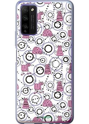 Чехол на huawei honor 30 lite смешные коты "907u-2074-10746"