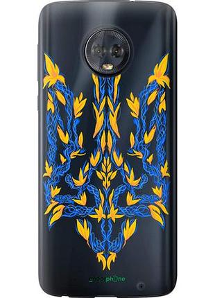 Чохол на motorola moto g6 plus герб україни v3 "5313u-976-10746"