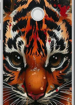 Чехол на huawei p8 lite (2017) mini tiger "6052u-777-10746"