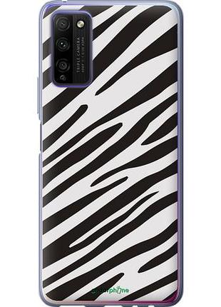 Чехол на huawei honor 30 lite классическая зебра "4874u-2074-10746"