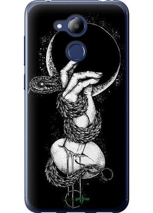 Чехол на huawei honor 6c pro змея в руке "4149u-1358-10746"