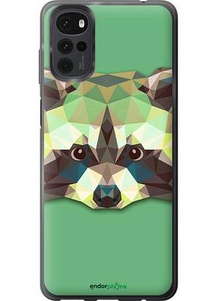 Чехол на motorola g22 енот "1217u-2681-10746"
