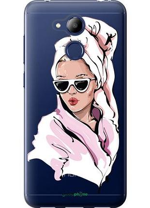 Чохол на huawei honor 6c pro дівчина в окулярах 2 "4714u-1358-10746"