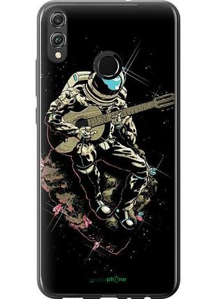 Чехол на huawei honor 8x космонавт с гиратой "4138u-1596-10746"